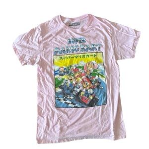 Super Nintendo Mario Kart tee shirt Small